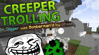 Skywars Creeper Trolling Montage