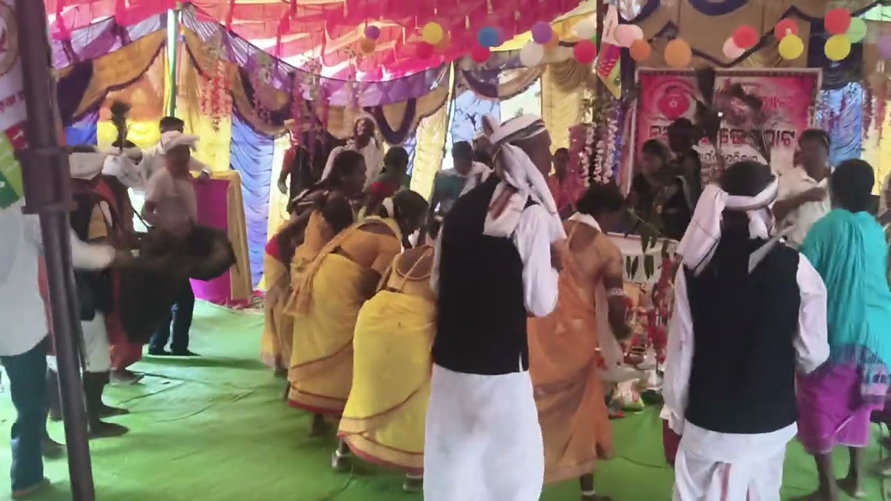 Adivasi culture traditional dance program in Gondi songs rela pata