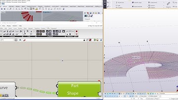 Tekla and grasshopper_Rebar for Ramp