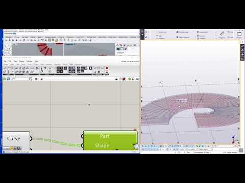 Tekla and grasshopper_Rebar for Ramp