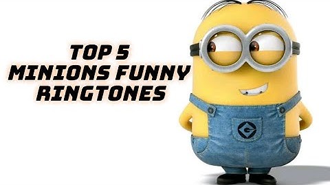 #Top5 #Minions #Ringtones #Funnyringtones  Top 5 Funny Minions Ringtones.