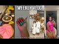 WEEKLY VLOG | Spring Shein Haul + Pink Taco Tuesday + New Duck Nails + Mother’s Day Spa &amp; More