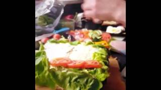 My first sandwich cake  (Created with @Magisto) screenshot 3