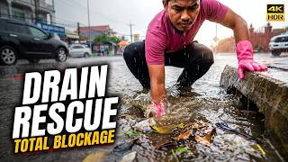 The Flood Vanished After I Removed This Drain Blockage!