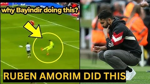 Altay Bayindir CRAZY MISTAKE cost Man United 4-1 loss vs Newcastle,look Amorim REACTION