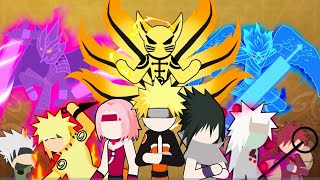 Stick Ninja 3v3😈😈 Gaming #naruto #trending #viral94 @Gugan♾️Gaming screenshot 5