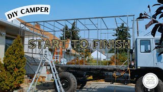 Start TO Finish DIY CAMPER Build - Not what we EXPECTED