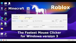 The Fastest Mouse Clicker for Windows version 3 (cross-platform)