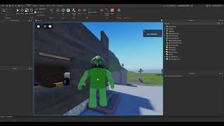 Roblox Studio Project – Character Exploring My Custom World