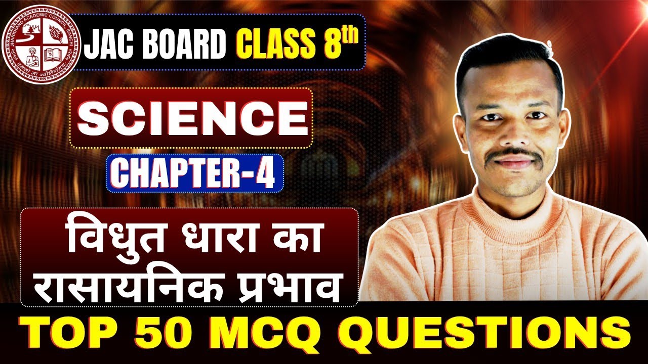 Class 8 Science Chapter 4 MCQ Questions । विधुत धारा का चुंबकिया प्रभाव । Class 8 Science Chapter 4