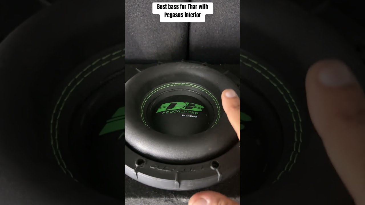 Best Bass Music Set up with Luxury Interior for Mahindra Thar at Pegasus Premium |shorts