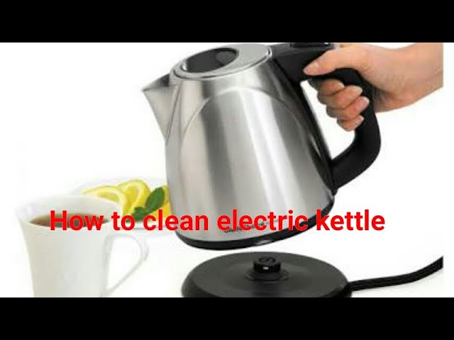 How to Clean an Electric Tea Kettle