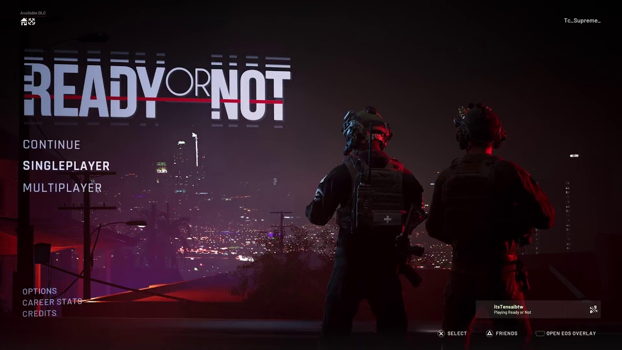 READY OR NOT PS5 SWAT RAID