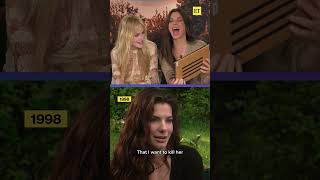 Nicole Kidman and Sandra Bullock React to ‘Practical Magic’ ET Interview