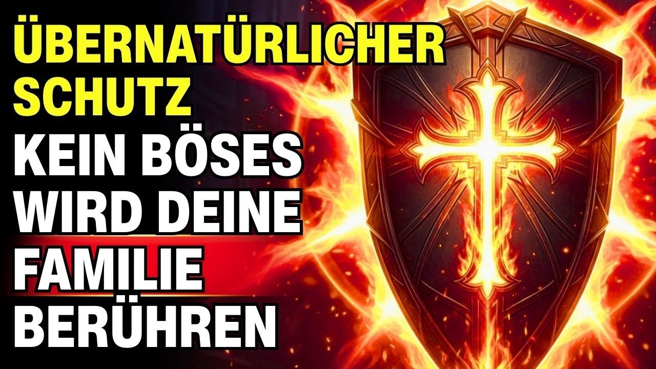 🩸 Das Blut Jesu BEDECKT deine Kinder und Enkel heute Nacht: Gebet der totalen Abschirmung