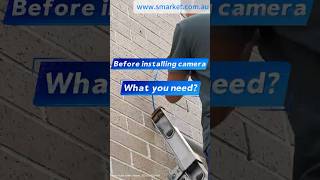 What Do You Need Before Installing? 🛠️ | Security Camera Prep Guide #securitycamera #diy #shorts