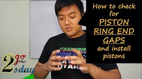 2JZ Tuesday #16: Tips and tricks on How to measure Piston Ring End Gap and install Pistons