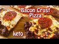 Bacon Crust Pizza - The Ultimate Keto Pizza