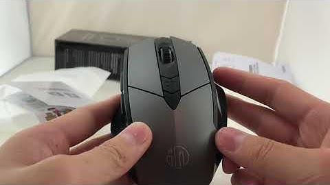 INPHIC Electronics Wireless Mouse Unboxing and Setup