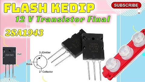 Rangkaian Led Kedip Bergantian Menggunakan Transistor