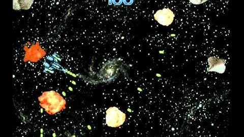 [Sega Dreamcast] BennuGD Game Example: Asteroids Running on Dreamcast