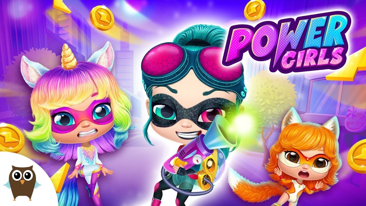 Power Girls 😍|The New beautiful Fantastic Heroes |#25 Beautiful Day with friends and playing games🤩🎮