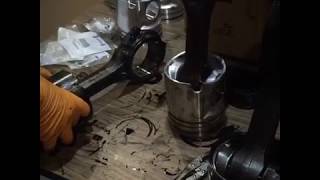DT 466 piston assembly