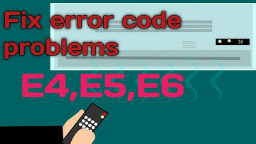 Air conditioner fix error code E4,E5,E6 non inverter AC problem and solutions urdu/hindi
