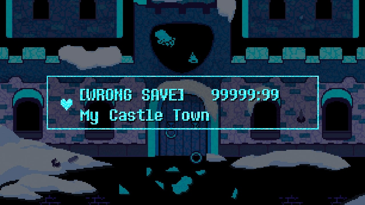 File Select — Post-Weird Route (DELTARUNE Fan-Made Animation)