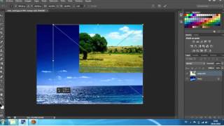 Como hacer fotomontajes a través de imágenes entre cortadas con Adobe Photoshop screenshot 5
