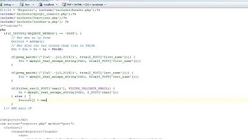 PHP Cơ bản - Tạo 1 hệ thống quản trị dữ liệu CMS đơn giản (43 of 74) register_part_1