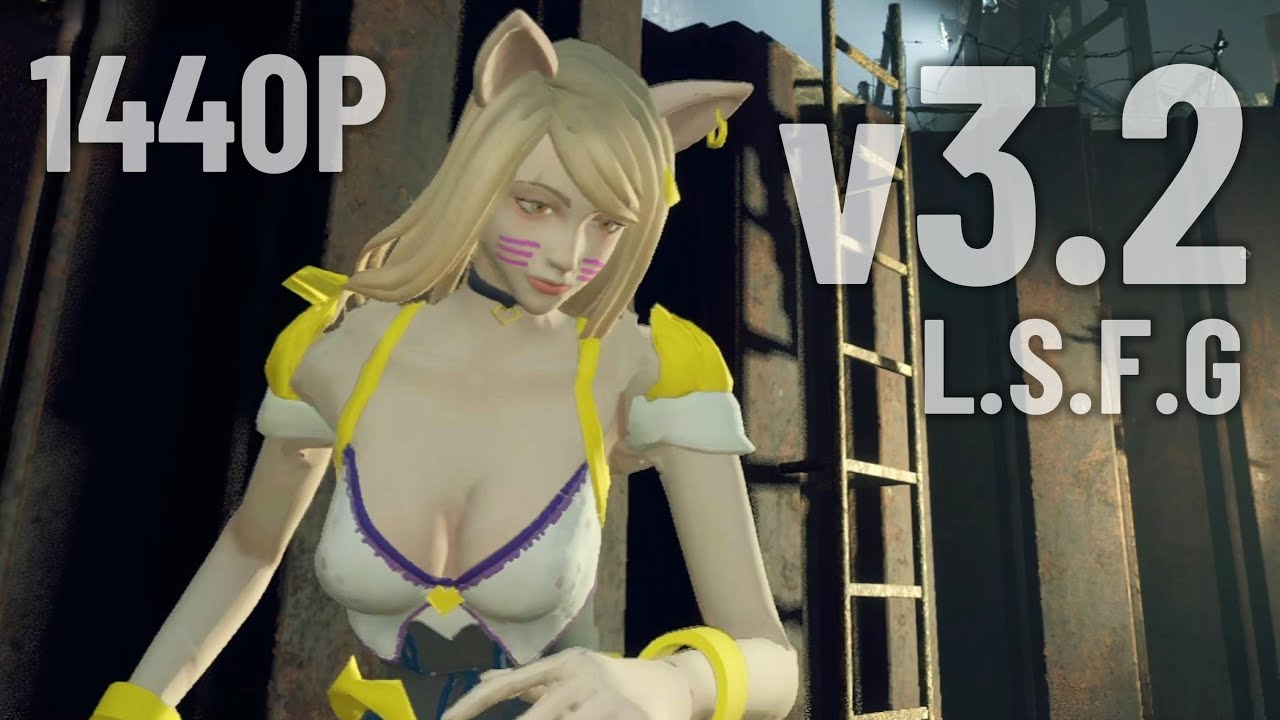 Resident Evil 4 Remake 1440p 200% fps in High Graphics Custom Rx 580 Lossless Scaling 3.2 X2 Test