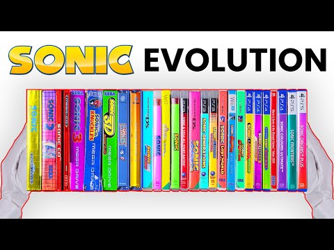 Evolution of Sonic Games | 1991-2023 (Unboxing + Gameplay)