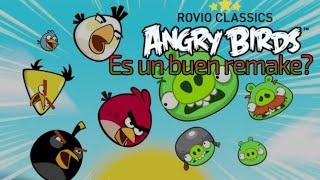 Crítica a Angry birds rovio classics ¿es un buen remake?