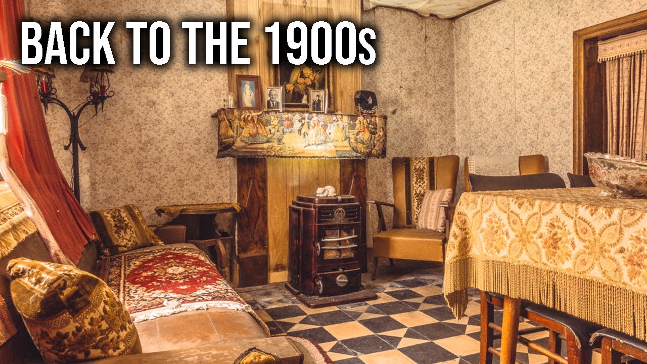 Untouched Abandoned 1900s Belgian Farm House Beautiful Vintage