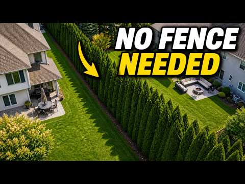 Stop Wasting Money On Fences - Plant These Instead