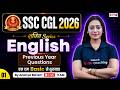 SSC CGL 2026 | SSC CGL English Previous Year Solved Paper | SSC CGL English Classes by Ananya Mam #1