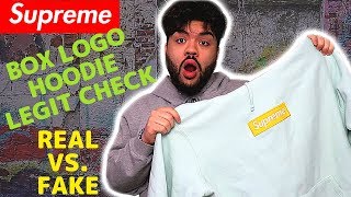 How To Spot Fake Supreme Box Logo — Fake Vs Real Supreme Bogo