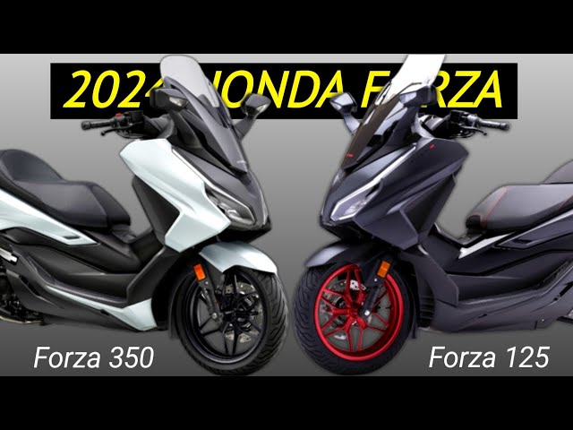 Honda Forza 125 and Forza 350 maxi-scooters updated! - BikeWale