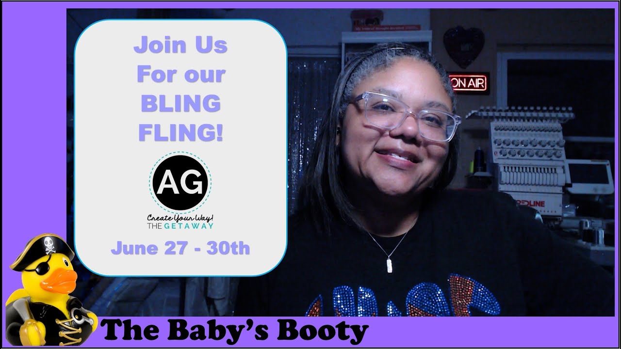 Bling Fling Event Tickets Now On Sale at Applique Getaway! June 27th