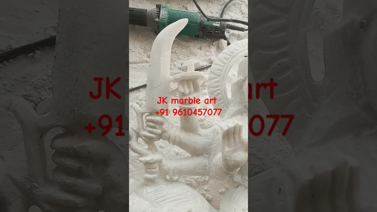 Durga maa marble Murti 