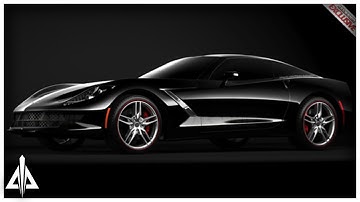 Trinity Animation | 2014 Corvette C7 Stingray Animation - 3D Car Visualization