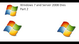 Windows 7 and Server 2008 R2 dies Part 2