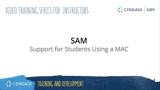 SAM: Support for Students using a MAC screenshot 2