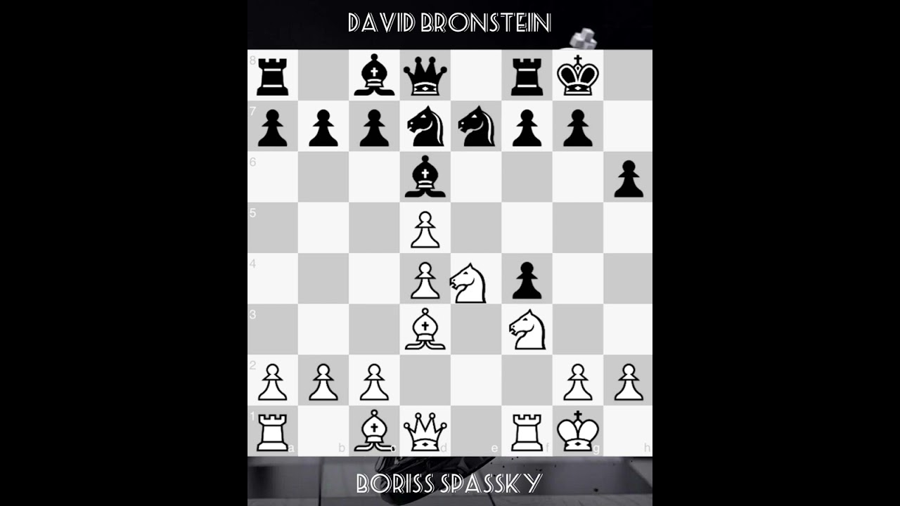 Boriss Spassky vs David Bronstein | USSR Championship, 1960