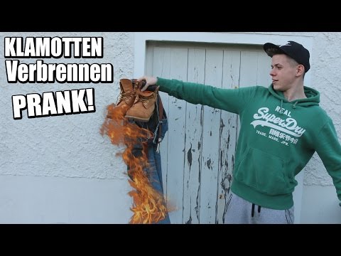 BRUDERS KLAMOTTEN VERBRENNEN! PRANK