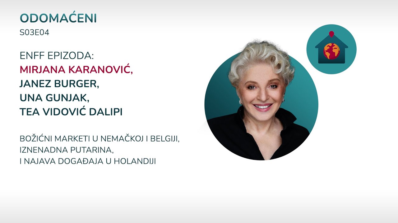 Mirjana Karanović, Janez Burger, Una Gunjak i Tea Vidović Dalipi - ENFF epizoda