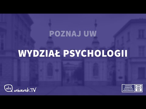 Wideo: Szkoła Psychologów Na Wydziale Psychologii