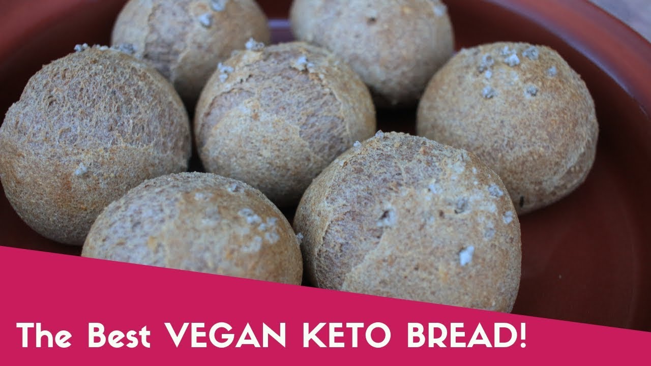 The Best VEGAN KETO BREAD!