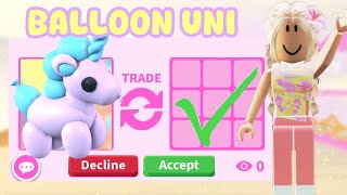 AMAZING OFFER for BALLOON UNICORN in Adopt Me! screenshot 4